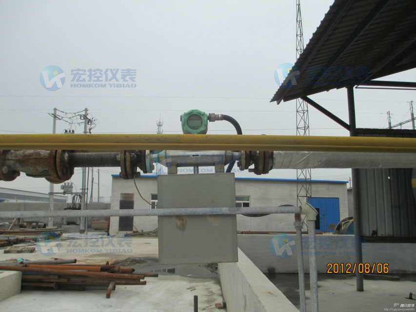 广州石化原油长输管线末站3台质量流量计正式投入使用
